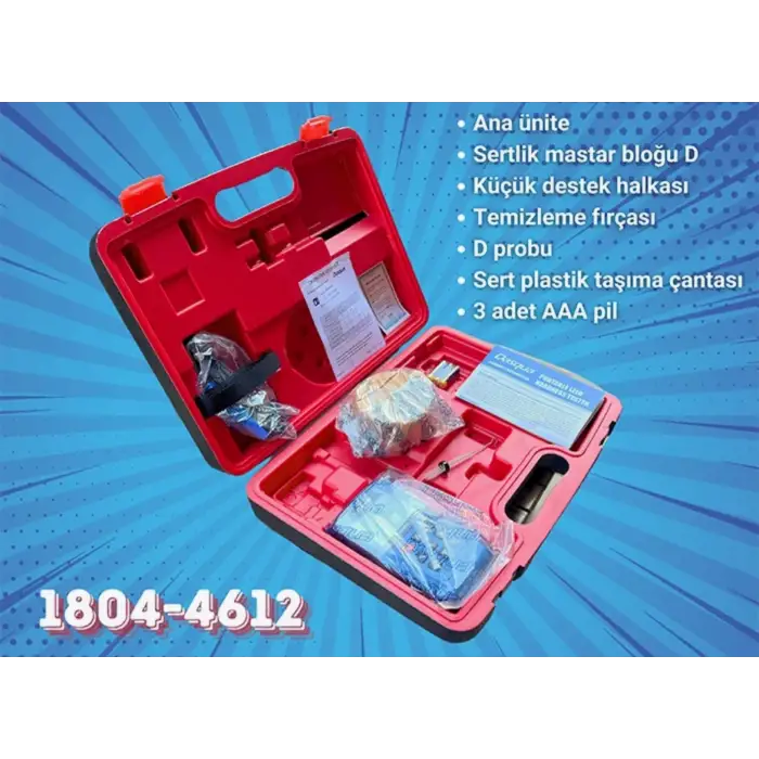 Dasqua 1804-4612 Leeb Metal Sertlik Ölçer