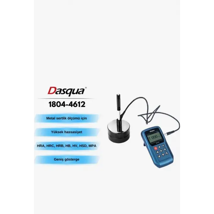 Dasqua 1804-4612 Leeb Metal Sertlik Ölçer