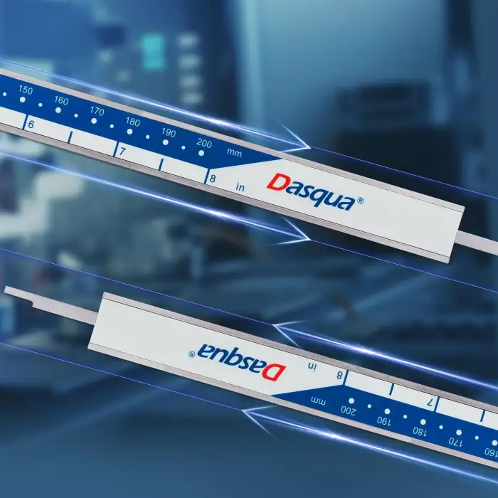 Dasqua 200mm Lcd Ekran Dijital Kumpas IP54 Korumalı 2000-1010