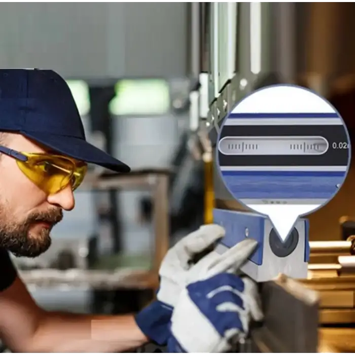 Dasqua 250mm Hassas Düz Makine Terazisi 0,02