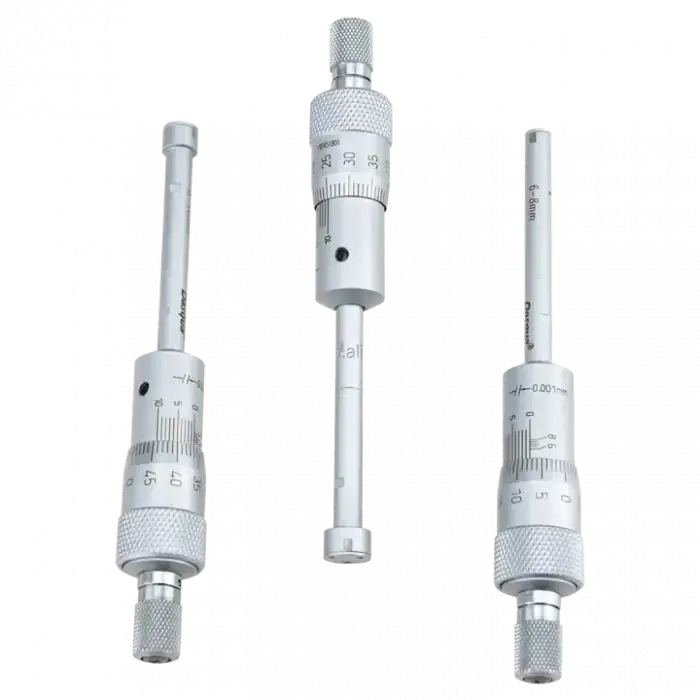 Dasqua 6-12mm Mekanik 3 Ayaklı İç Çap Mikrometre 0,001mm