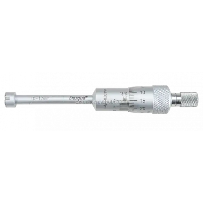 Dasqua 6-12mm Mekanik 3 Ayaklı İç Çap Mikrometre 0,001mm