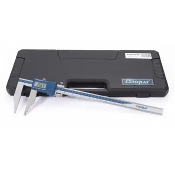 Dasqua 2220-8115 1000mm Dijital Uzun Çene Kumpas IP54, Bilgi Çıkışlı, Paslanmaz Çelik