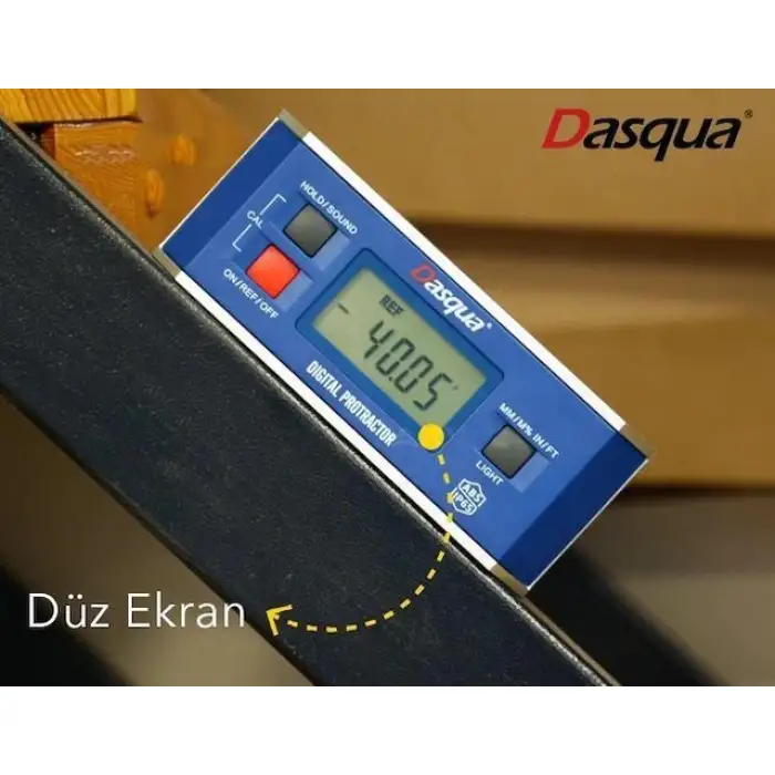 Dasqua Dijital Açı ve Eğim Ölçer IP65 Korumalı