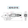 Dasqua 50-75mm Dijital Dış Çap Mikrometre 4210-2115