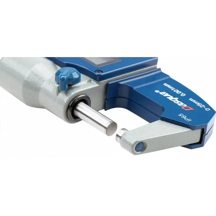 Dasqua 0-25mm Dijital Mikrometre Yağa, Suya, Toza Karşı Korumalı IP65 4410-1105