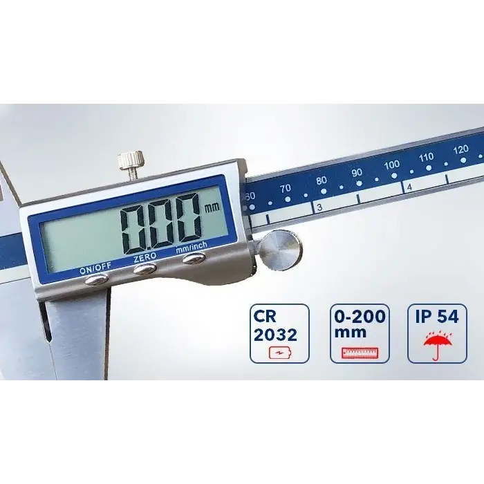 Dasqua 2115-2310 Metal Kasalı IP54 Korumalı Kumpas 200mm