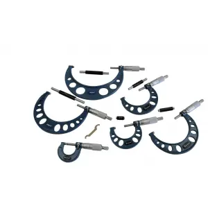 Dasqua 0-150mm 6 Parça Mikrometre Seti 0,01 4111-8215A