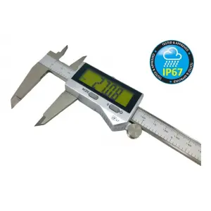 Dasqua 200MM Su Geçirmez Dijital Kumpas Geniş Ekran 2610-8110