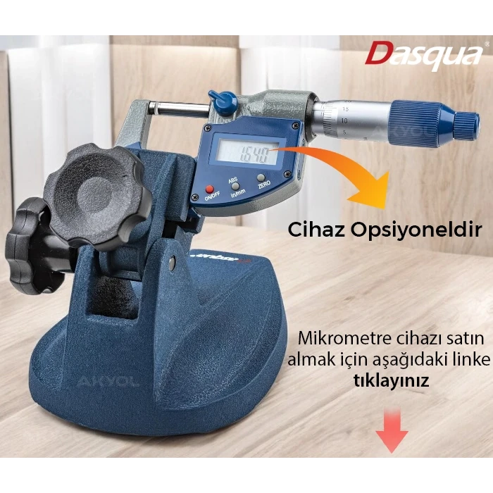 Dasqua 7111-1105 Mikrometre Standı