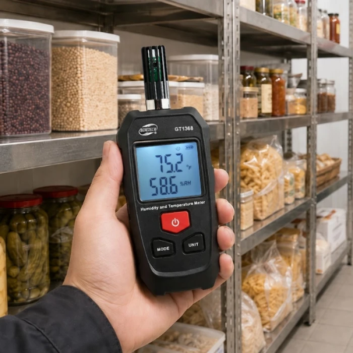Benetech GT1368 El Tipi Sıcaklık ve Nem Ölçer