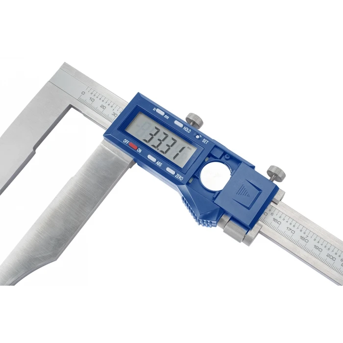 Dasqua 1000mm Dijital Uzun Çene Kumpas IP54, Bilgi Çıkışlı, Paslanmaz Çelik 2220-8115