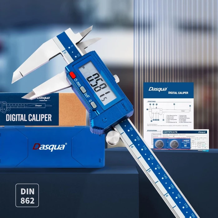 Dasqua 150mm Dijital Kumpas Toz ve Sıvılara Karşı IP54 Korumalı 2000-1005