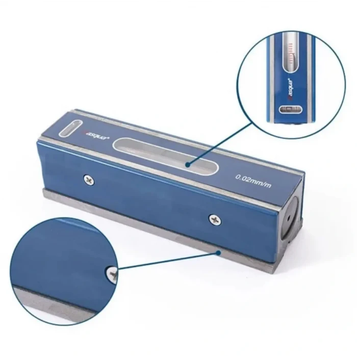 Dasqua 250mm Hassas Düz Makine Terazisi 0,02