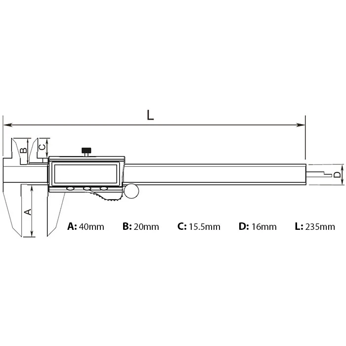 Dasqua  Metal Kasalı IP54 Korumalı Kumpas 150mm - 2115-2305