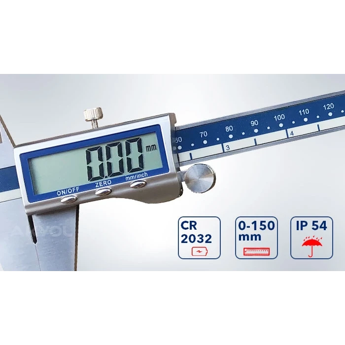 Dasqua  Metal Kasalı IP54 Korumalı Kumpas 150mm - 2115-2305