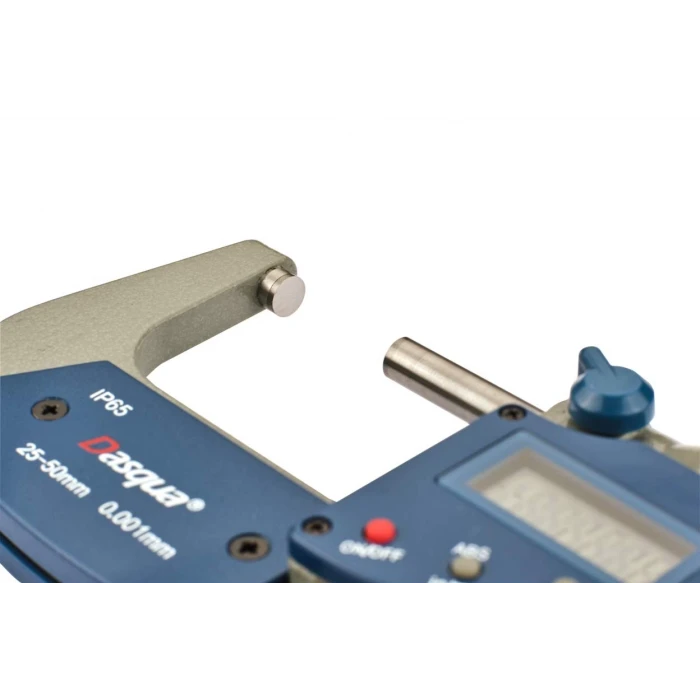 Dasqua 25-50mm Dijital Mikrometre Yağa, Suya, Toza Karşı Korumalı IP65 4410-1110