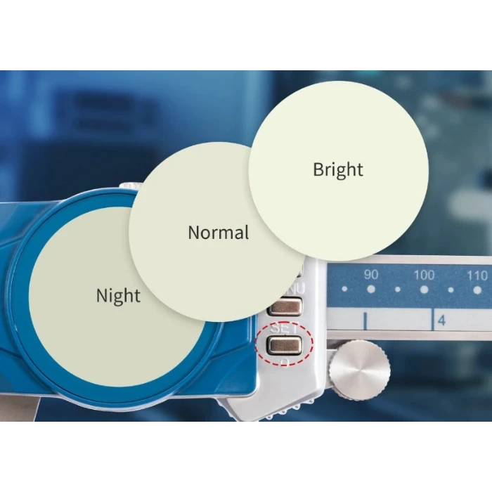 Dasqua Dijital Ekranlı Saatli Kumpas 3004-0005 | 0-150mm