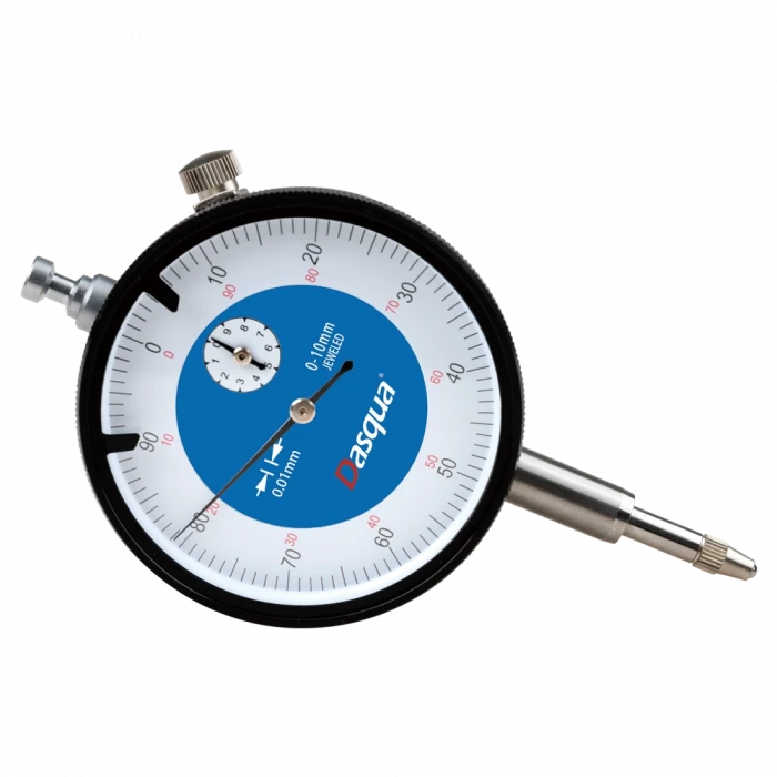 Dasqua 5111-1005 Komparatör Saati | 0-10 mm Ölçüm Aralığı, 0.01 mm Hassasiyet