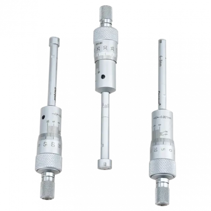 Dasqua 6-12mm Mekanik 3 Ayaklı İç Çap Mikrometre 0,001mm