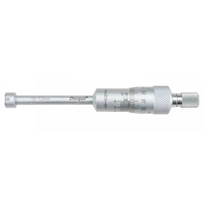 Dasqua 6-12mm Mekanik 3 Ayaklı İç Çap Mikrometre 0,001mm