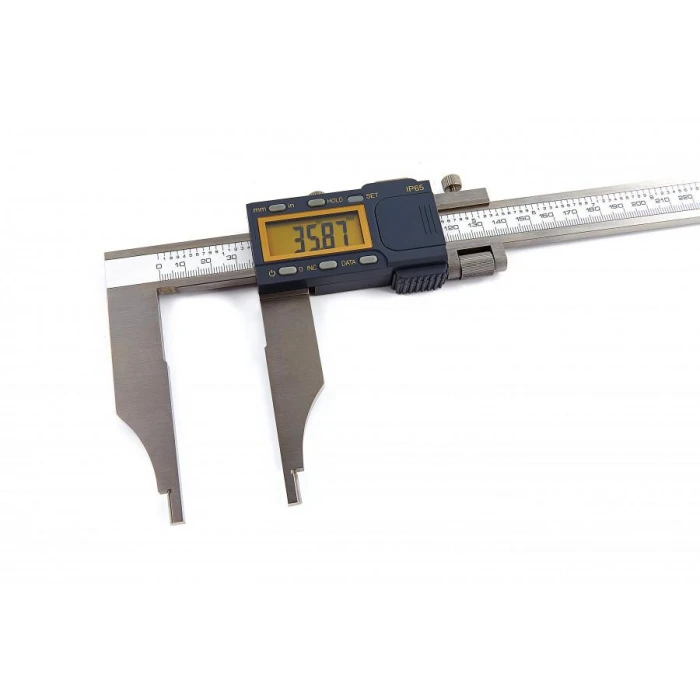 Dasqua  300mm Uzun Çene Dijital Kumpas 2320-1105 | Bilgi Çıkışlı | IP65 Koruma | 0.01mm Hassasiyet