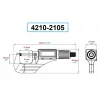 Dasqua Hassas Dijital Mikrometre 0-25mm 4210-2105