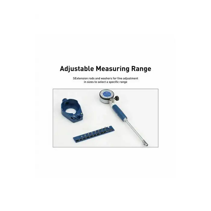 Dasqua 6-10 Menzilli Kadranlı Delik Ölçer Silindir Komparatör L-16 0.0005 5512-6135