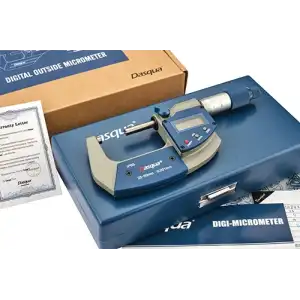 Dasqua 25-50mm Dijital Mikrometre Yağa, Suya, Toza Karşı Korumalı IP65 4410-1110