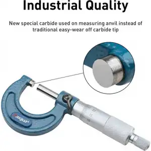 Dasqua 4111-8120A 75-100 Mekanik Mikrometre 0,01 Paslanmaz Mil