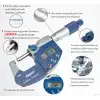 Dasqua 25-50mm Dijital Mikrometre Yağa, Suya, Toza Karşı Korumalı IP65 4410-1110