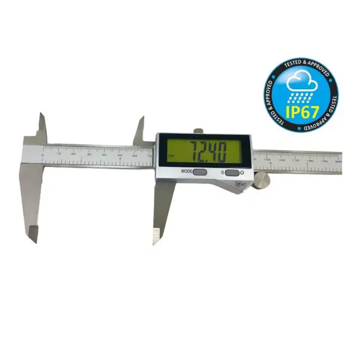 Dasqua 200MM Su Geçirmez Dijital Kumpas Geniş Ekran 2610-8110