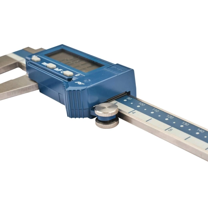 2015-1015  0-300mm YAĞ, SU, TOZ GEÇİRMEZ YENİ MAVİ SERİ DİJİTAL KUMPAS IP67