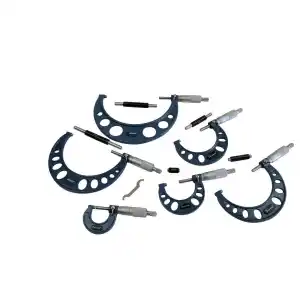 Dasqua 0-150mm 6 Parça Mikrometre Seti 0,01 4111-8215A
