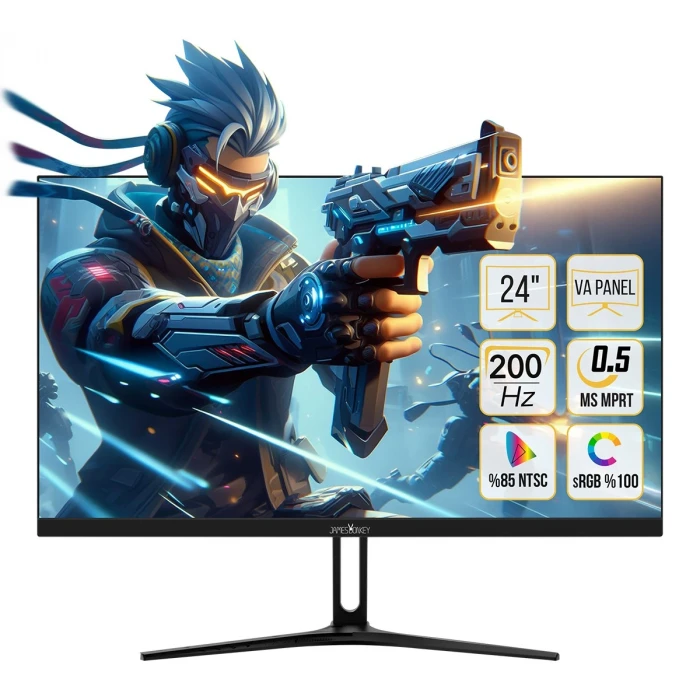 James Donkey Epic E10 23.8 200Hz 0.5Ms FHD VA Panel Gaming Monitör (Sıfır Ölü Piksel Garantili)