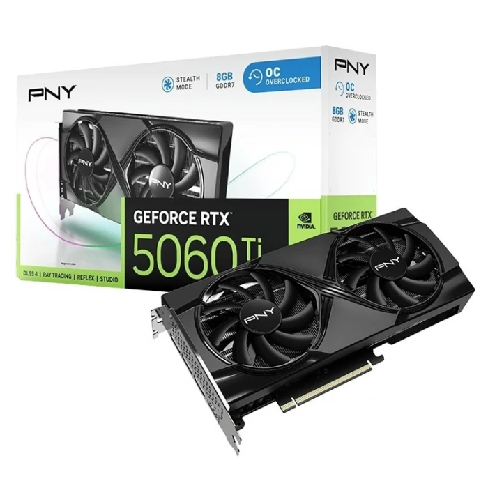 Pny RTX 5060 Ti OC VCG5060T8DFXPB1-O 128 Bit GDDR7 8 GB Ekran Kartı