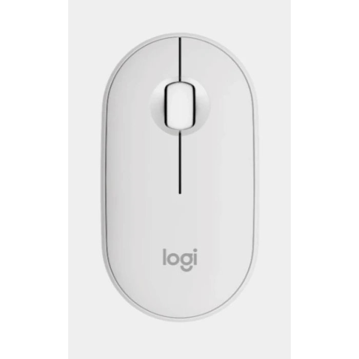 LOGITECH 910-007013, M350S Beyaz, Pebble 2, Nano, Bluetooth, Kablosuz, 4000dpi, Optik, 3 Tuşlu, 24ay Pil Ömrü, Sessiz Mouse