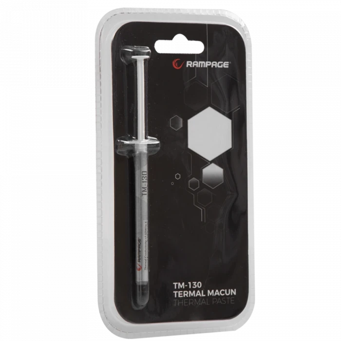 Rampage Tm-130 1gr 1.63w/m. Slim Tüp Termal Macun-K Gri