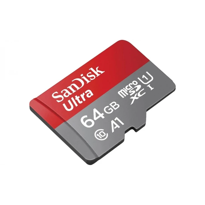 SanDisk Ultra UHS I 64GB 140/MB/s MicroSD Card SDSQUAB-064G-GN6MN