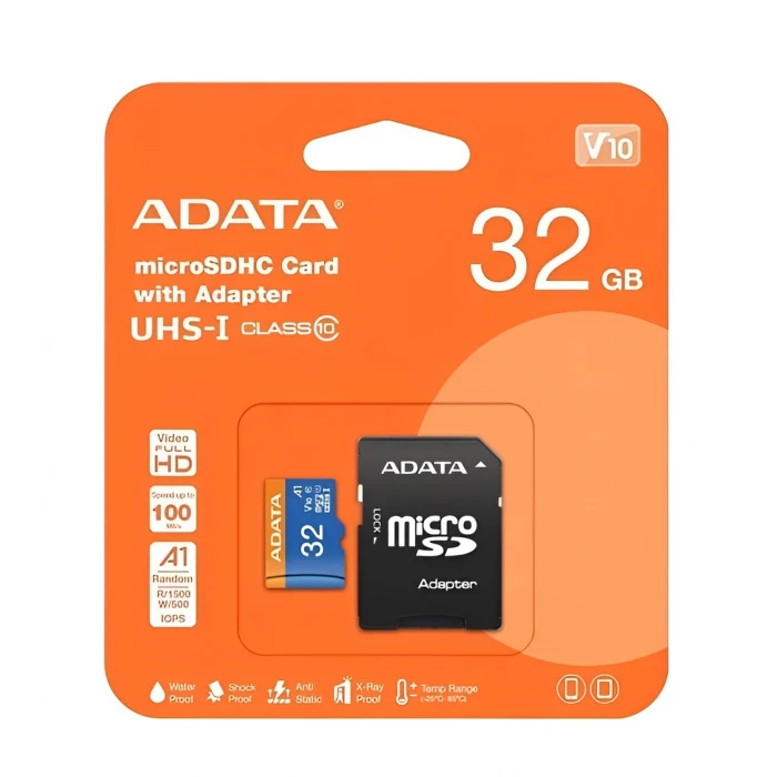 ADATA Premier 32GB Micro SDHC U1/C10 AUSDH32GUICL10A1-RA1