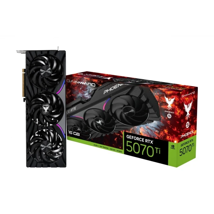 GAINWARD Geforce RTX 5070 Ti Phoenix-S 16GB GDDR7 256bit Gaming (Oyuncu) Ekran Kartı