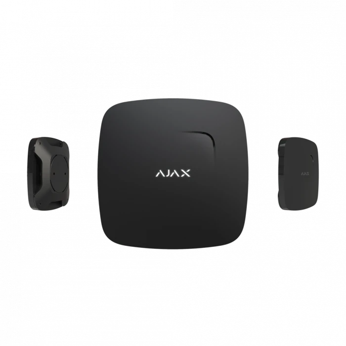 AJAX  Fire Protect, Kablosuz, Isı ve Duman Dedektörü, SİYAH