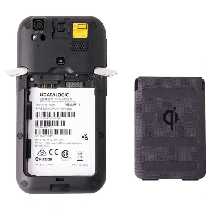 DATALOGIC Memor 11, Android 13, WiFi, Bluetooth, 5" Dokunmatik Ekran, 4 GB RAM, 32GB ROM, 2D Karekod, EL Terminali (Kılıf yok)