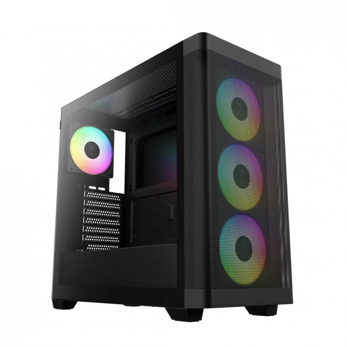 GAMDIAS ATHENA M3, 2000W,  Tempered Glass, Type-C, Mesh Ön Panel, ARGB, ATX, Professional GAMING KASA