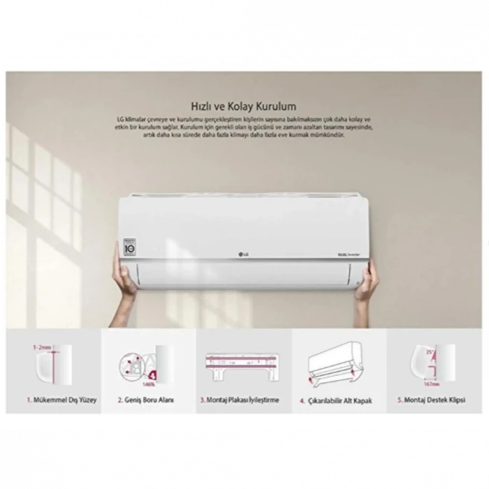 LG  PC12SQ S3NM12JA2FA 12000 BTU KLIMA
