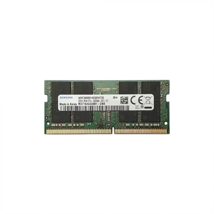 Samsung SAMSO3200/32, 32GB, DDR4, 3200MHz,  1.2V Notebook Ram (M471A4G43AB1-CWE)