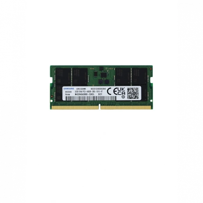Samsung SAMSO4800/32, 32GB, DDR5, 4800MHz,  CL46, 1.1V Notebook Ram (M425R4GA3BB0-CQKOD)