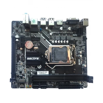 SECLIFE H81 H81DA1 1150P DDR3 SES GLAN HDMI/VGA SATA3 USB3.0 mATX