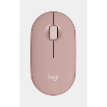 LOGITECH 910-007014, M350S Pembe, Pebble 2, Nano, Bluetooth, Kablosuz, 4000dpi, Optik, 3 Tuşlu, 24ay Pil Ömrü, Sessiz Mouse
