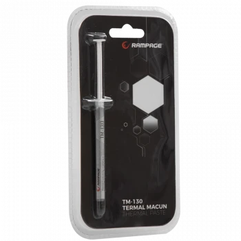 Rampage Tm-130 1gr 1.63w/m. Slim Tüp Termal Macun-K Gri